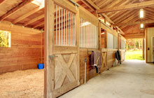 Bryn Golau stable construction leads